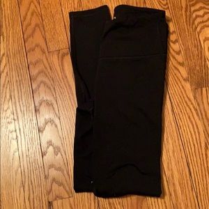 90 degree black leggings